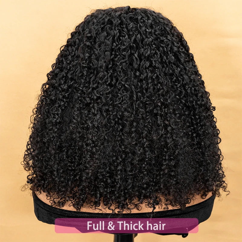 Maïa Wigs Kinky Curly Lace Front 4x6 | 100% Naturels | Beauty4Hair