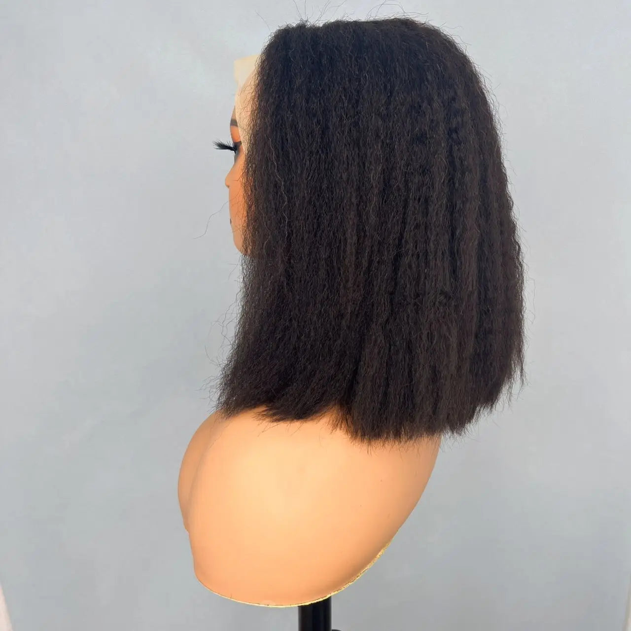 Sandy Wig's Kinky Straight 180% | 100% Naturels Glueless | Beauty4Hair