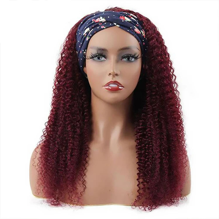 STACY WIG'S Headband Kinky Curly | 100% Vrais Cheveux Naturels