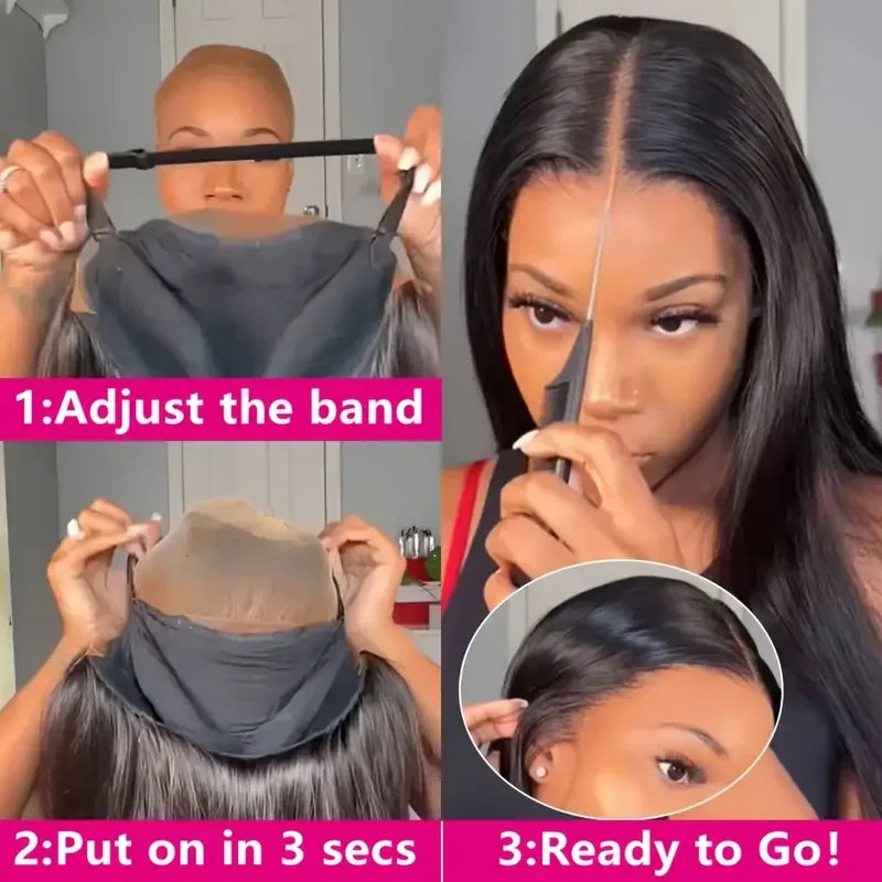 Lila Lace Wig HD Transparente - 100% Cheveux Humains | Beauty4Hair