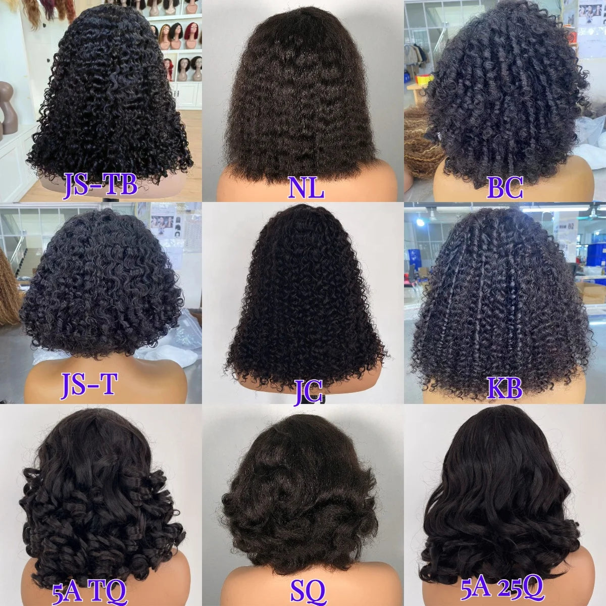 Destiny Wig's Courte Water Wave | 100% Naturels | Beauty4Hair