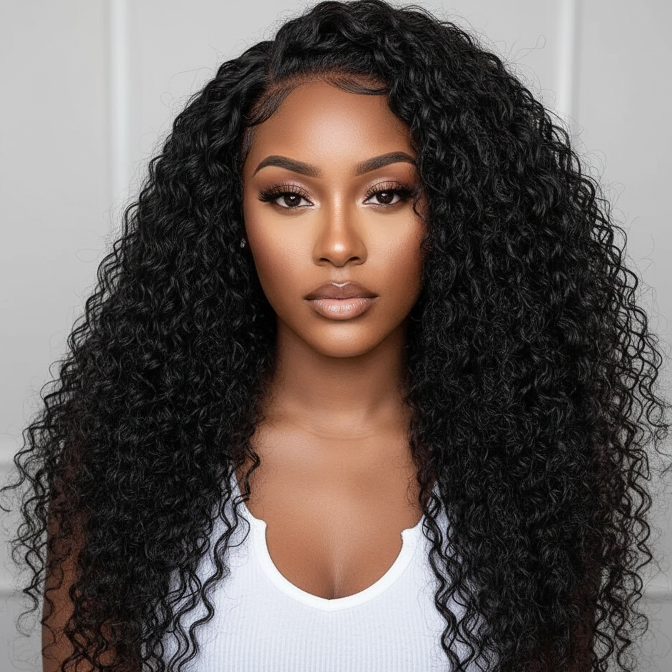 Jessie Wig's Water Wave 13x6 | 100% Vrais Cheveux Naturels | Beauty4Hair