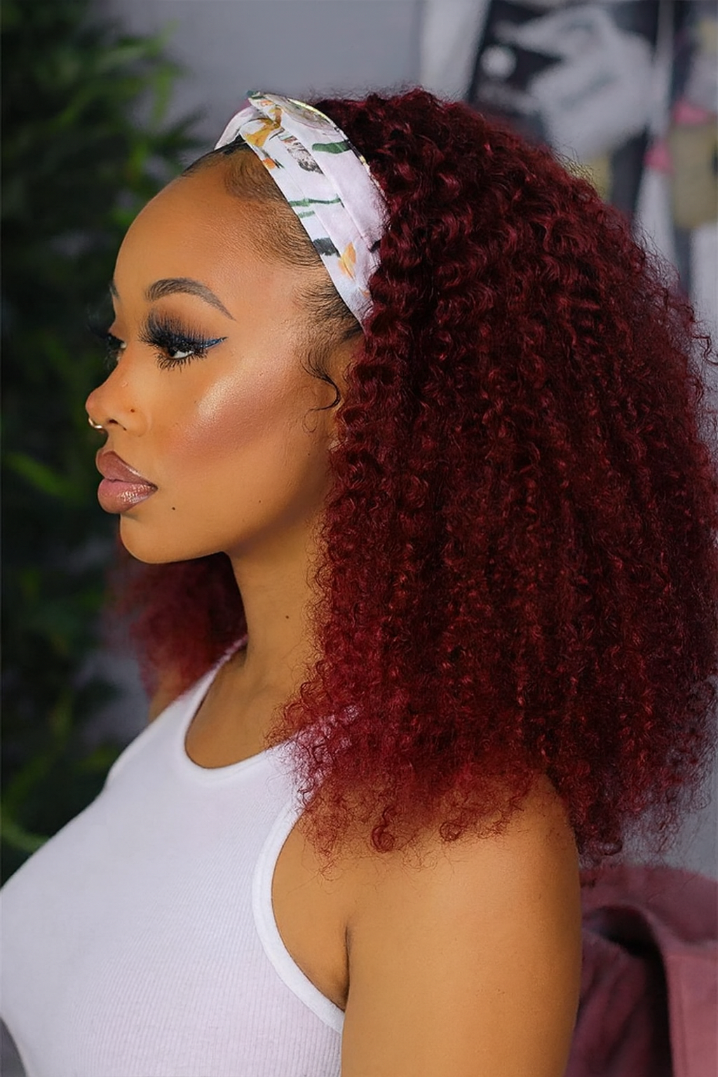 STACY WIG'S Headband Kinky Curly | 100% Vrais Cheveux Naturels