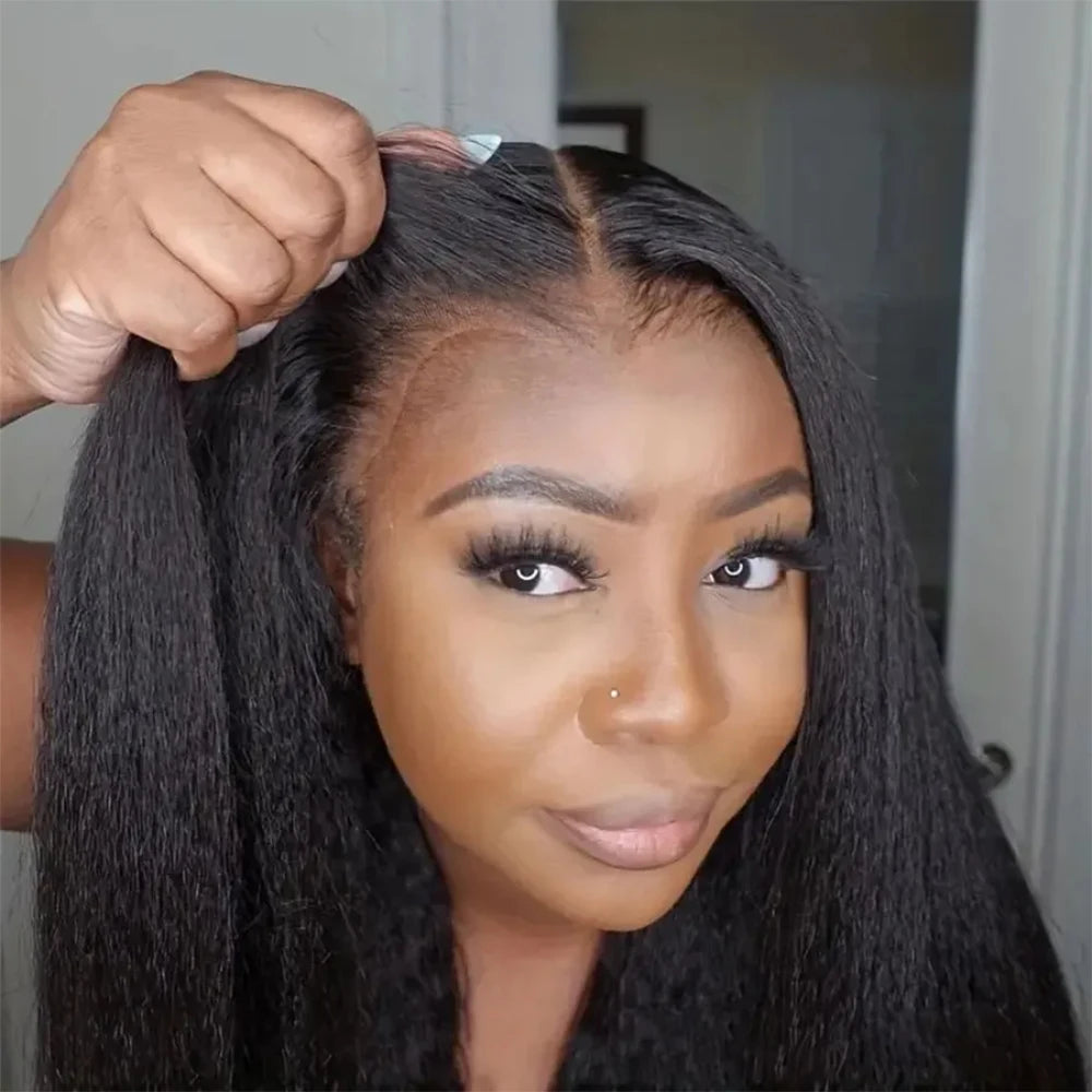 Taylor Wig's 360 HD Lace Kinky Straight | 100% Naturels | Beauty4Hair